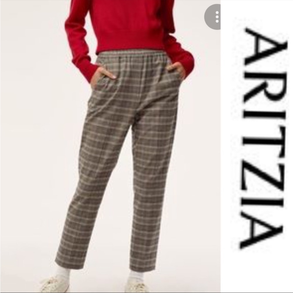 *SOLD**Aritzia Pants Sunday Best Flyte Pant Size Small Xsmall check plaid